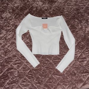 Miss Lola White Top NWT
